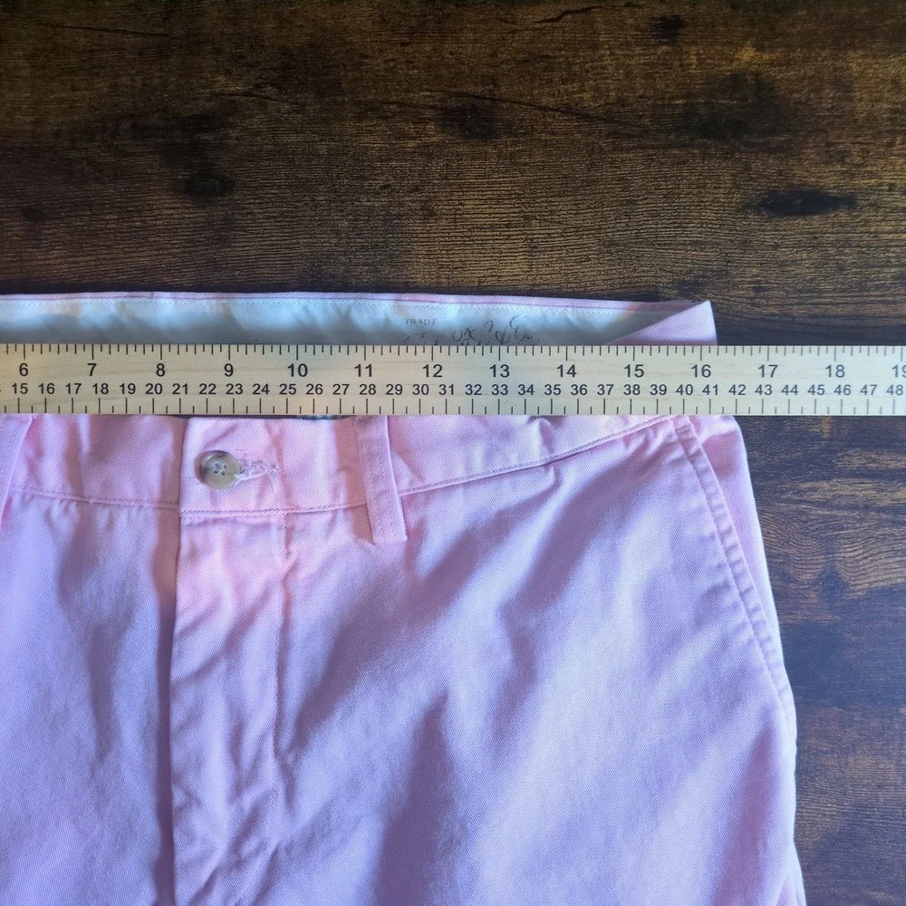 Polo Ralph Lauren Classic Fit Chino Pants Mens 34x32 Pink Cotton Twill Slacks